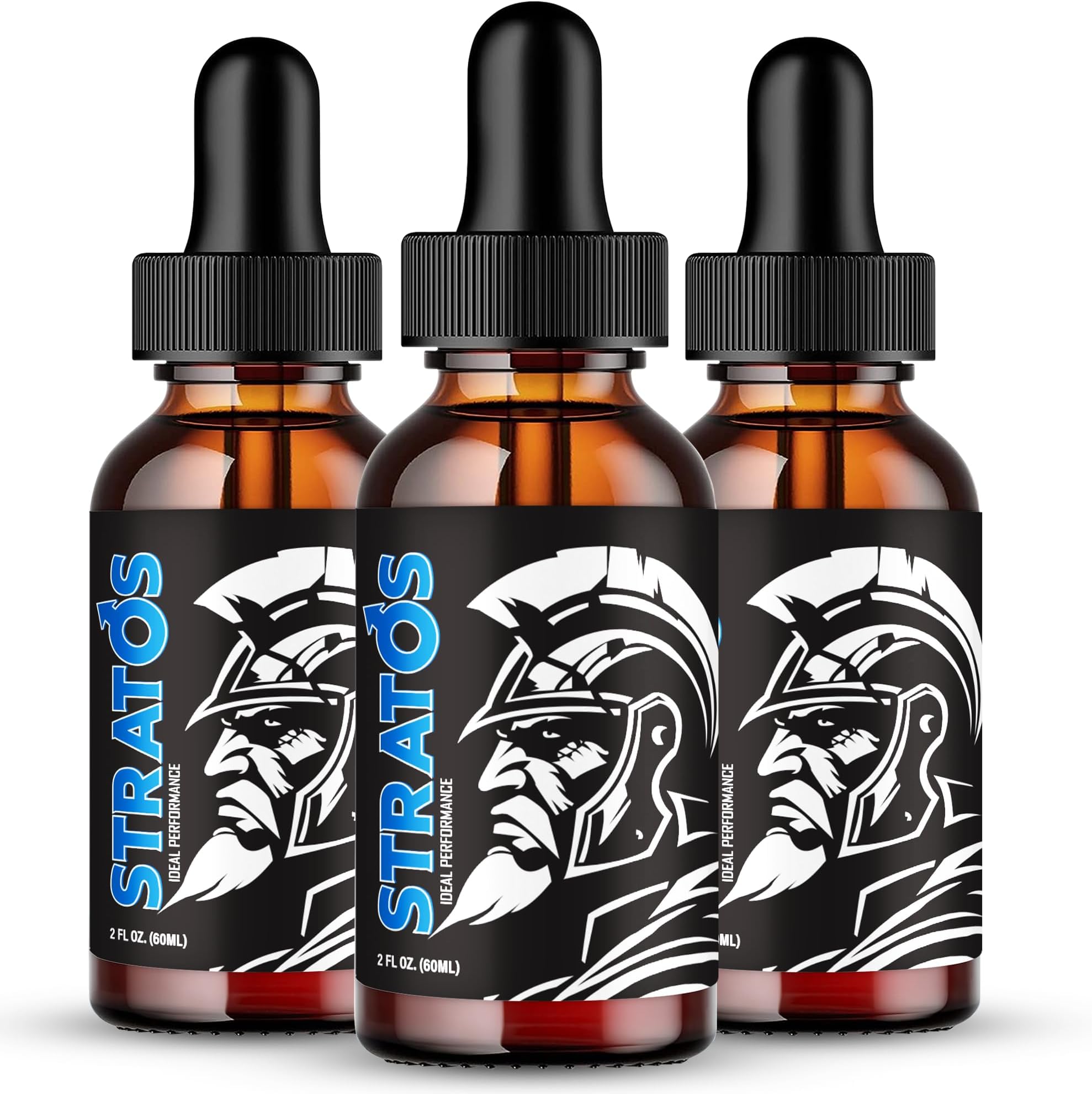 Stratos Alpha natural male performance support spray bottle